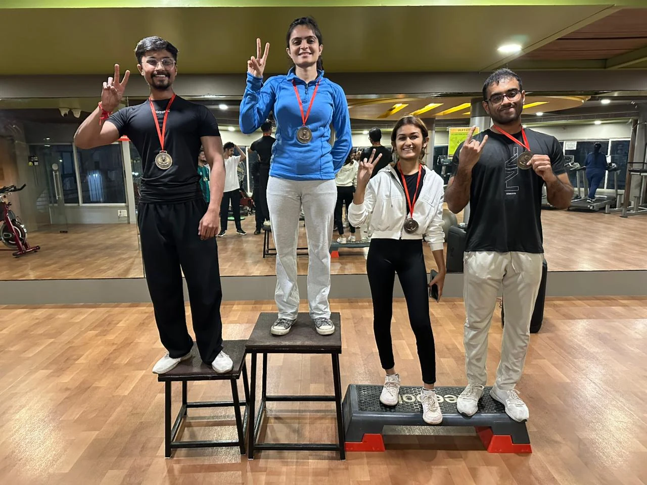 Repathlon event moment at Vala's Gym Ahmedabad