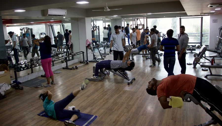 Legacy training floor at Vala's Fitness Complex Science City