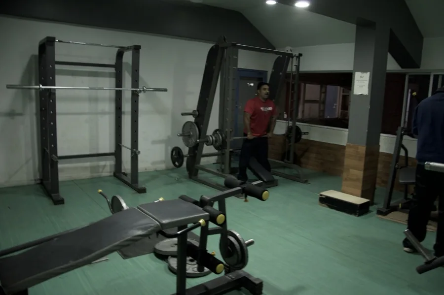 Legacy hardcore training area at Vala's Fitness Studio Vastrapur