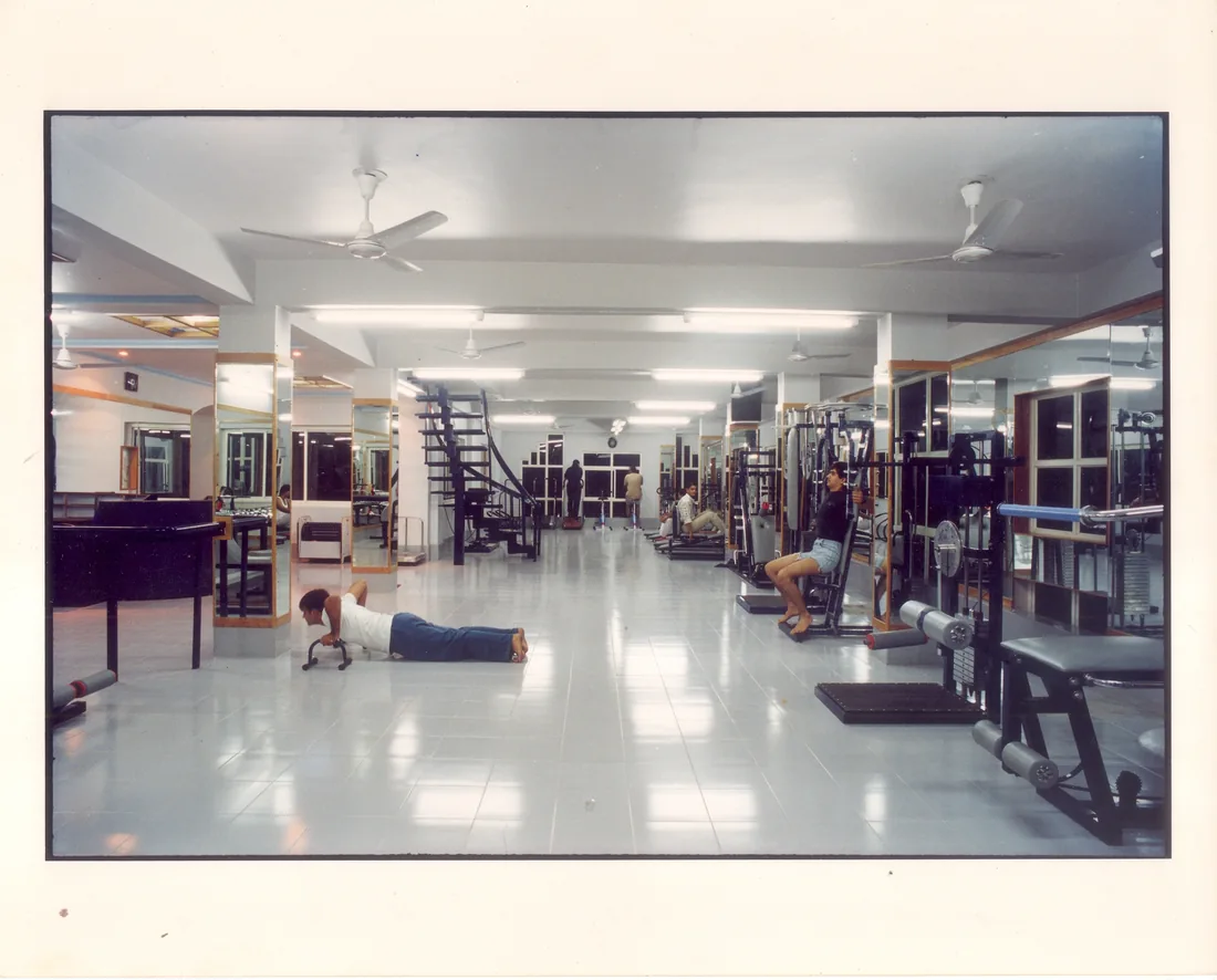 Vala's Gym Sola branch archive from 1998